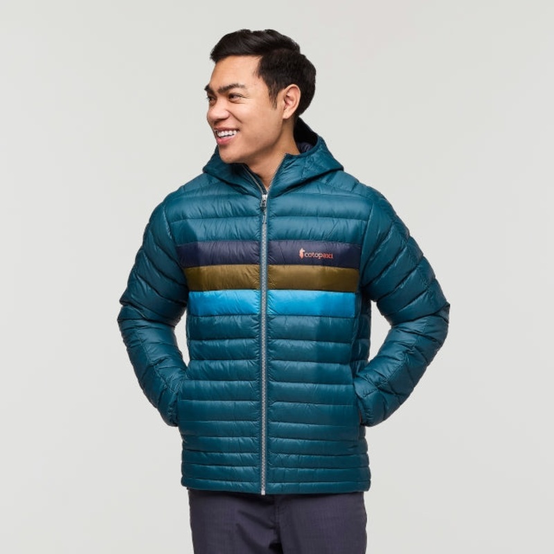 Mens Fuego Down Hooded Jacket