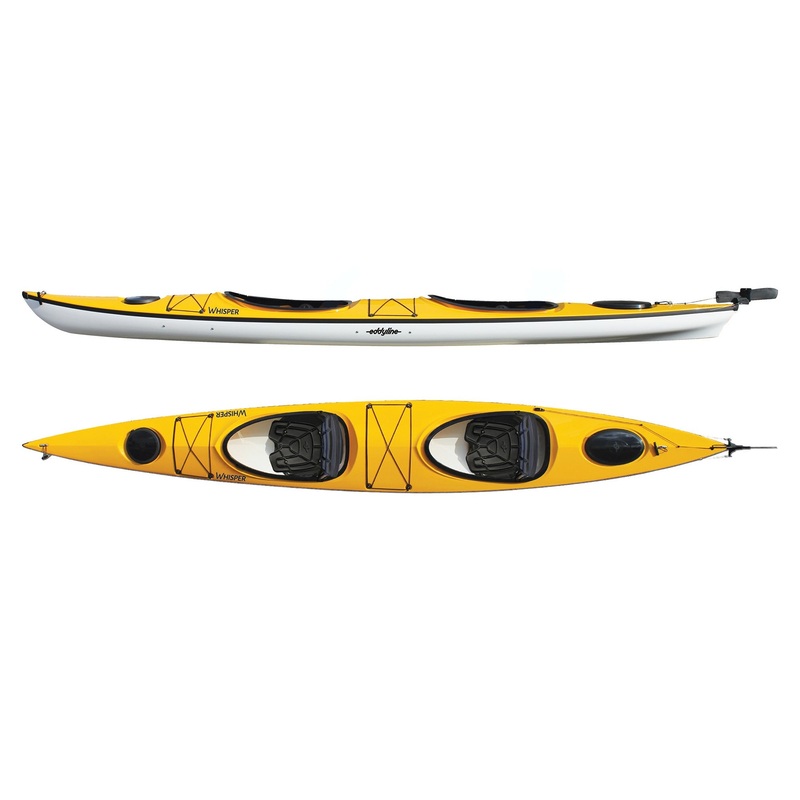 Eddyline Whisper CL Tandem Kayak | Yellow