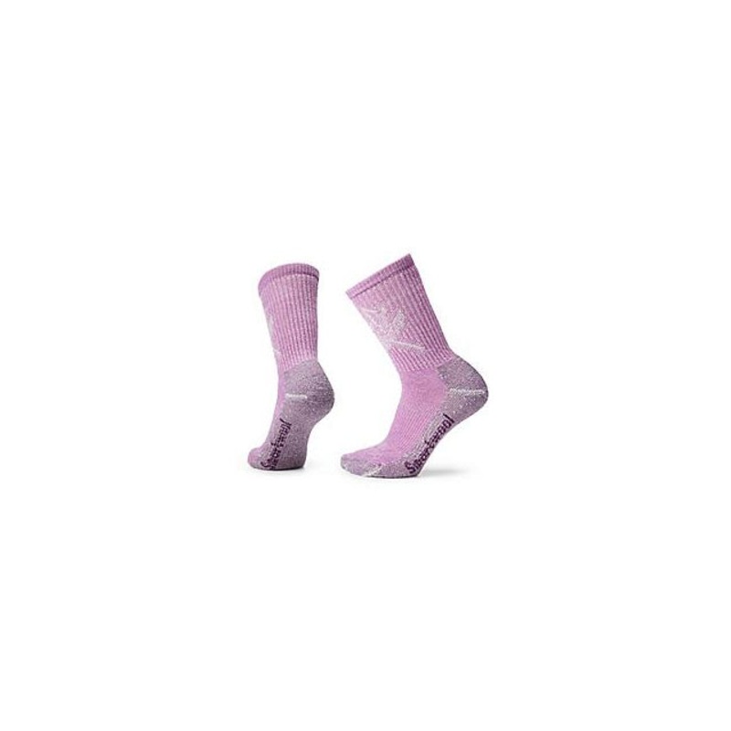 Women's Hike Classic Edition Light Cushion Leaf Pattern Crew Socks