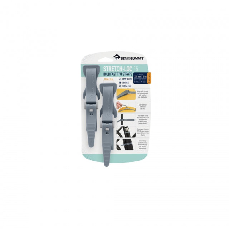 Stretch-Loc TPU Straps 18: 450 mm (18") x 12 mm (1/2") - 2 Pack