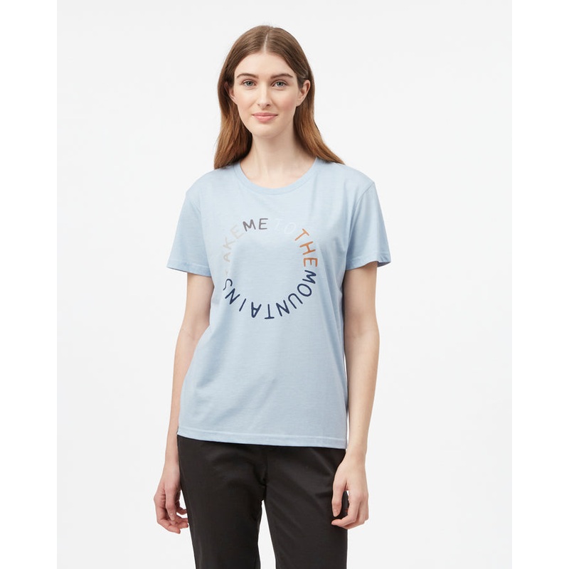 Tentree Women's To the Mountains Tee Shirt -D