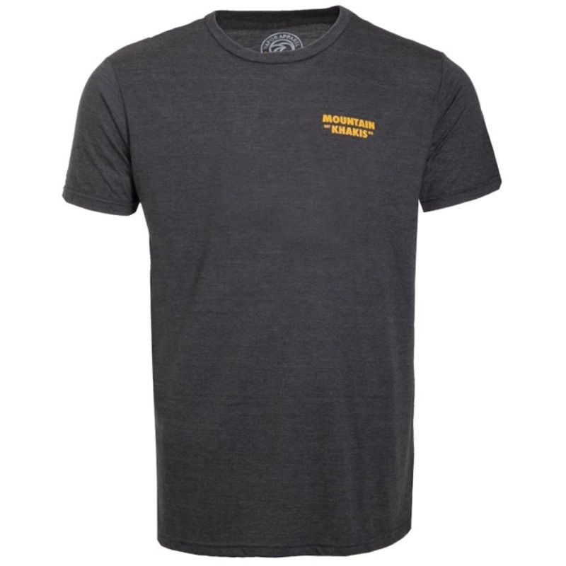 Men's Bison Patch Logo Short Sleeve T-Shirt Classic Fit