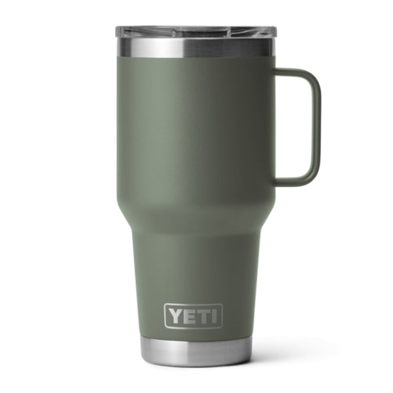 Rambler 30 oz Travel Mug - Camp Green