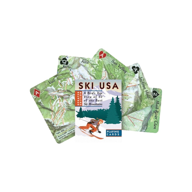 Ski USA Playing Cards