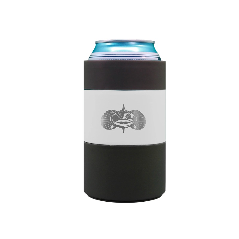 Toadfish Non-Tipping Can Cooler White | Black