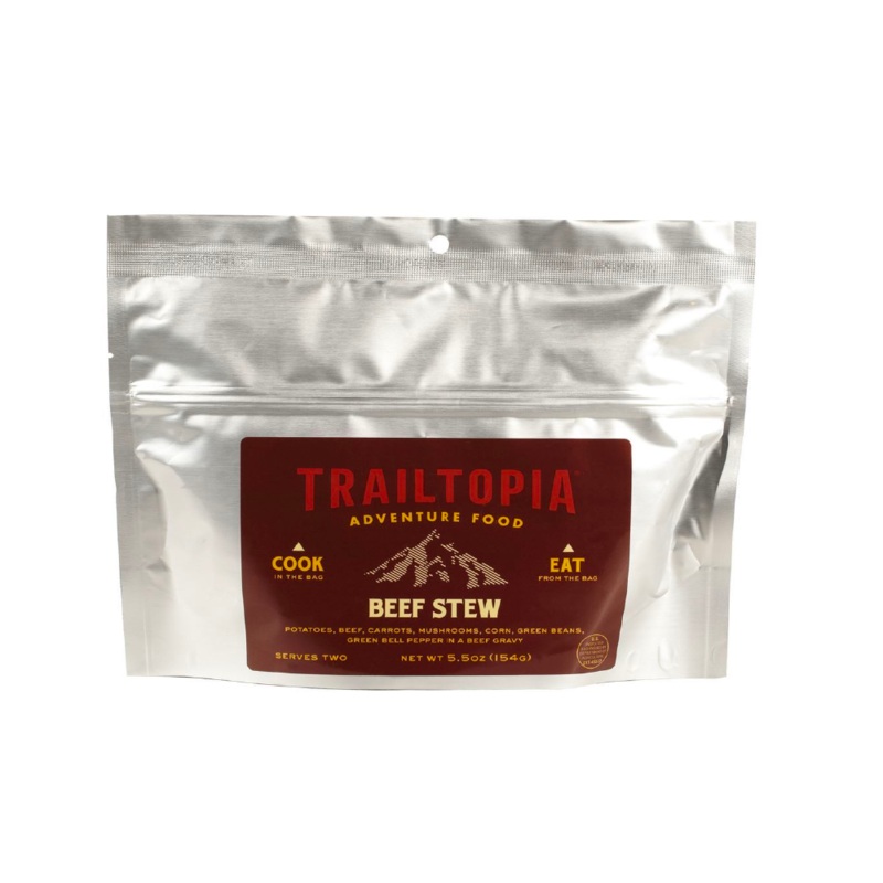 Trailtopia Beef Stew 2 Serving Dehydrated Meal
