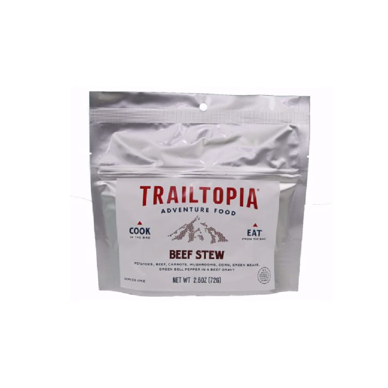 Trailtopia Beef Stew Dehydrated Food