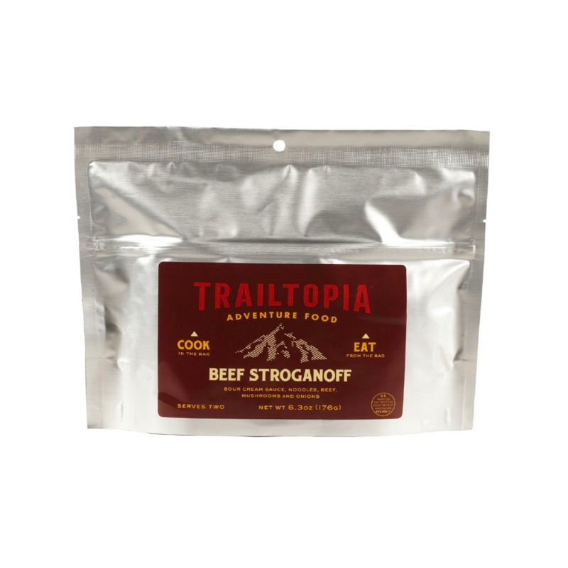 Trailtopia Beef Stroganoff Freeze Dried Meal 2 Serving