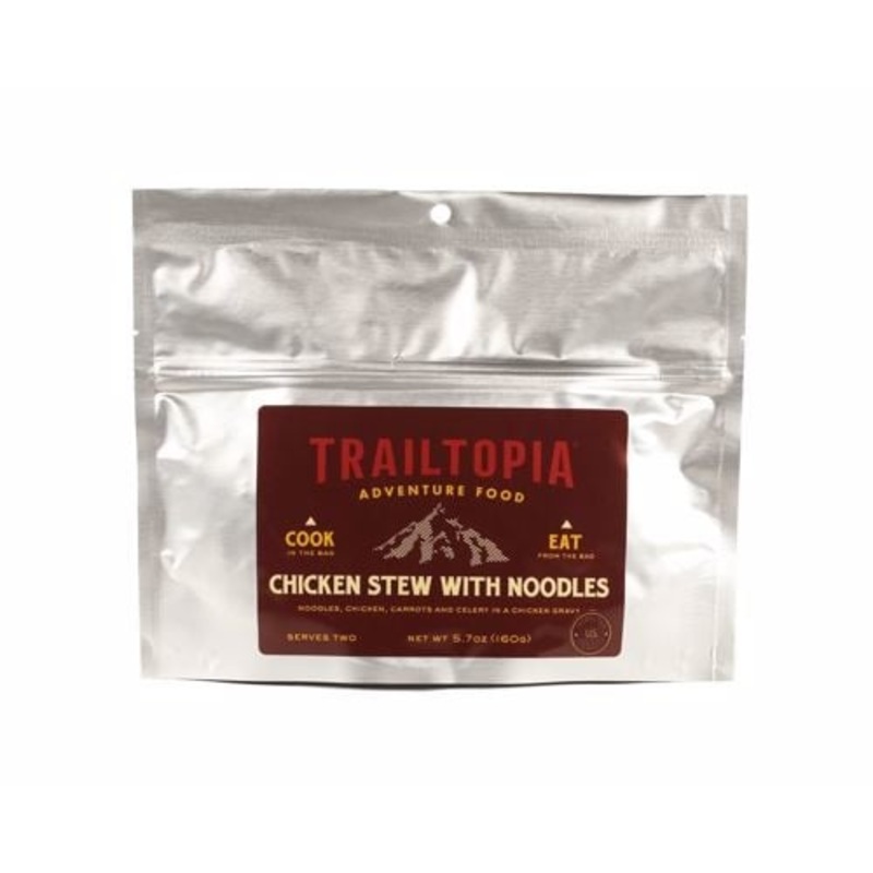 Trailtopia Chicken Stew w' Noodles Dehydrated Food