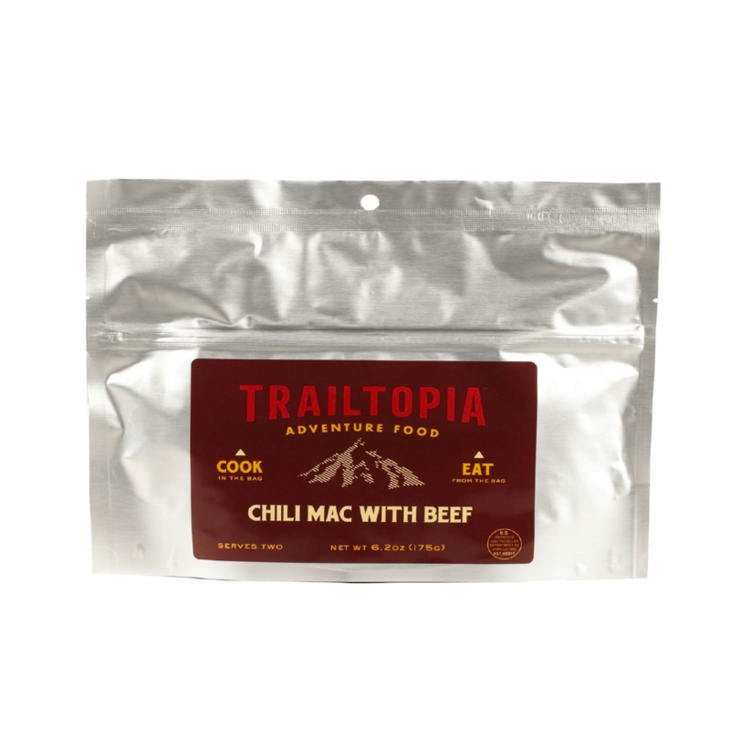 Trailtopia Chili Mac with Beef Meal 2 Servings