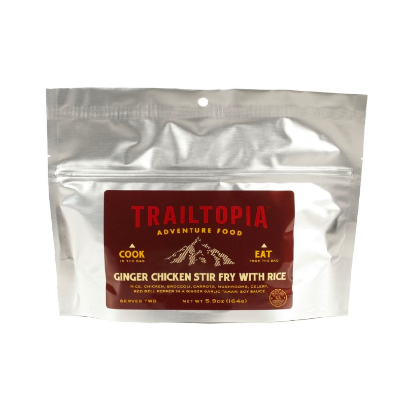 Trailtopia Ginger Chicken Stir Fry Gluten Free