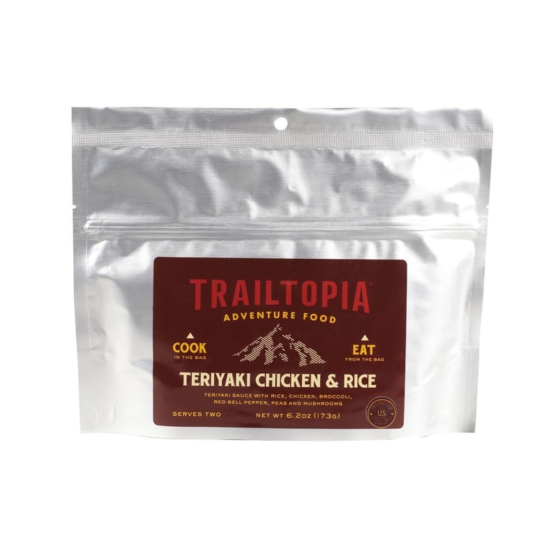 Trailtopia Teriyaki Chicken & Rice Dehydrated Food