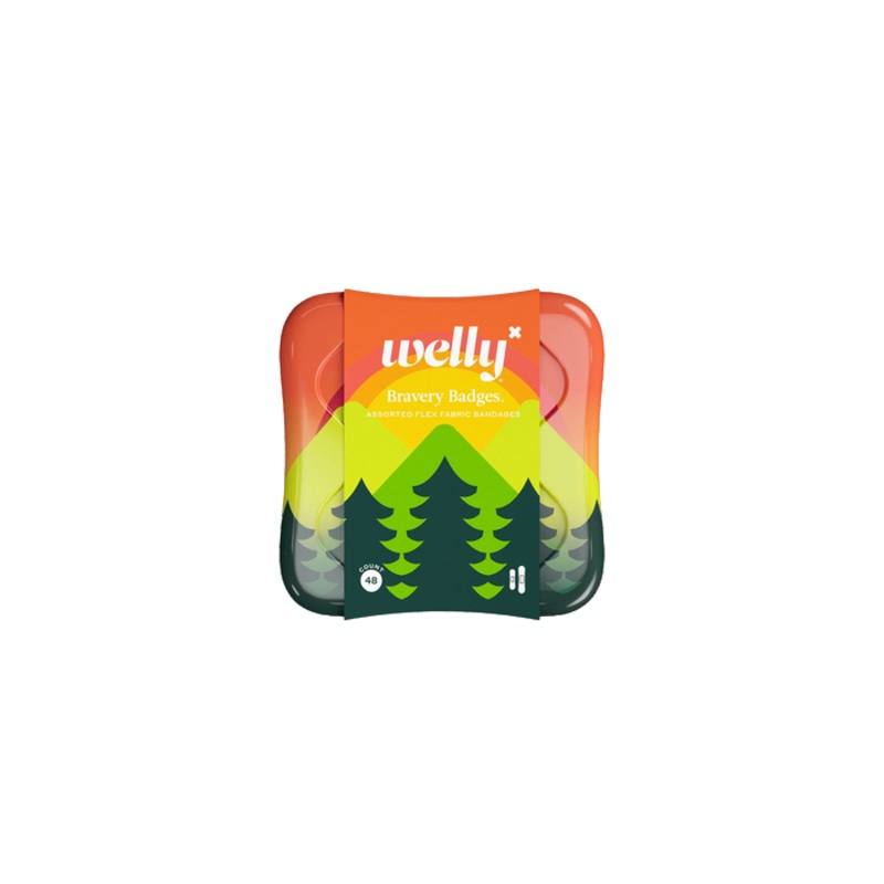 Welly Bravery Badges - Camping