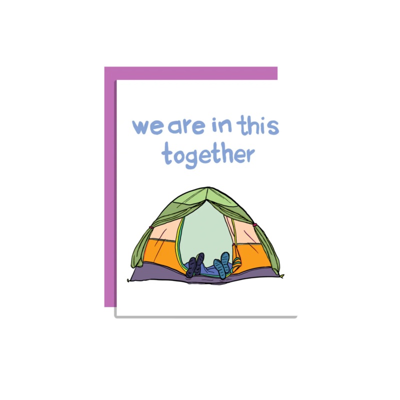 Wild Lettie In This Together Greeting Card