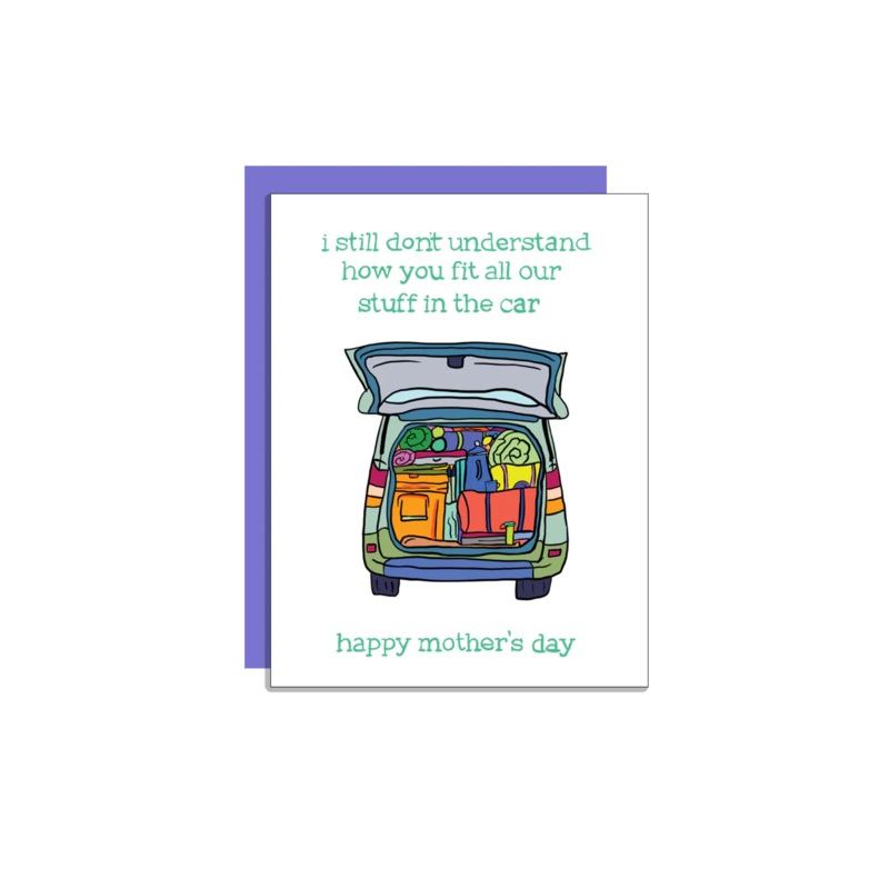 Wild Lettie Still Don't Understand Greeting Card