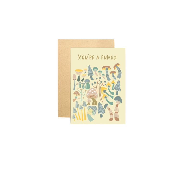 Woosah Outfitters Fungi Greeting Card