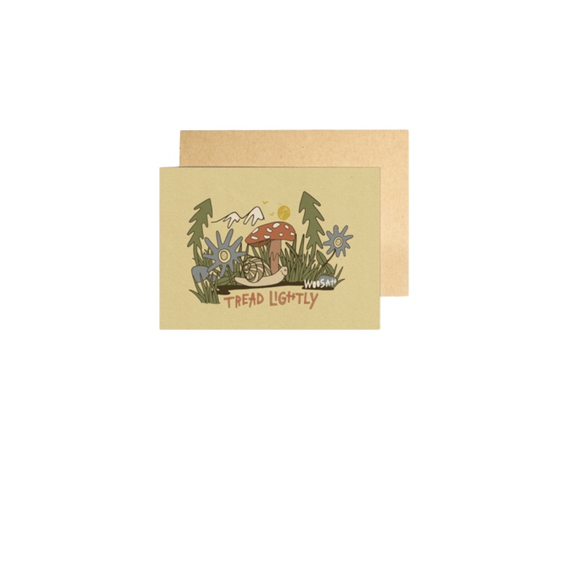 Woosah Outfitters Tread Lightly Card