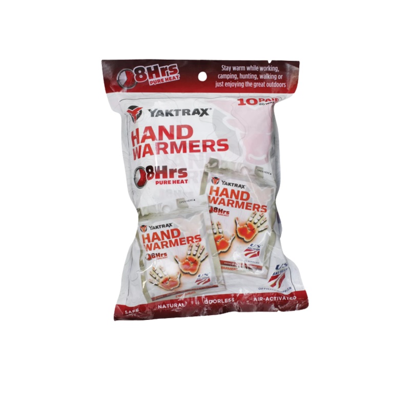 Yaktrax Hand Warmers 10 Pack