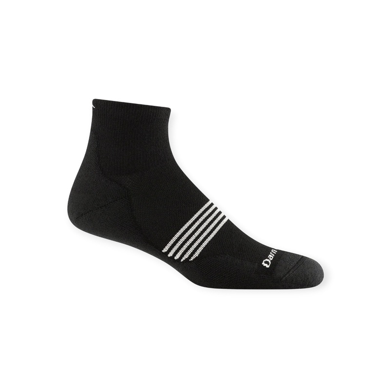 Darn Tough Men's Element Quarter Lightweight w' Cushion Running Socks