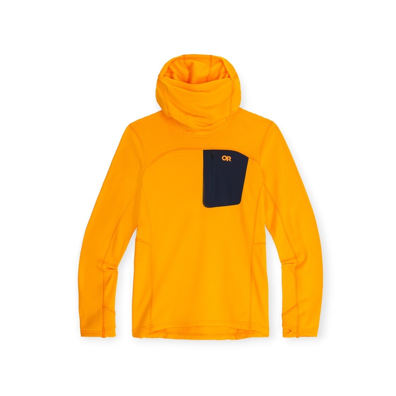 Outdoor Research Men's Vigor Grid Fleece Pullover Hoodie