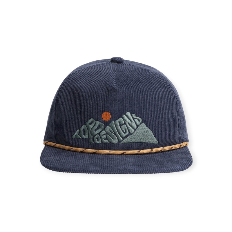 Topo Designs Rugged Peaks Corduroy Trucker Hat