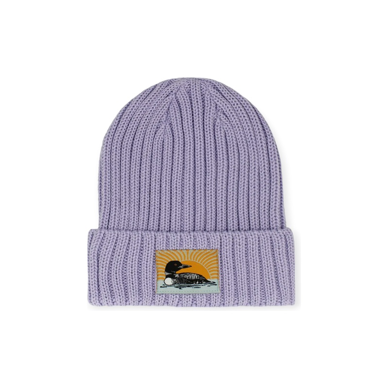 Bird Collective Loon Ribbed Recycled Beanie