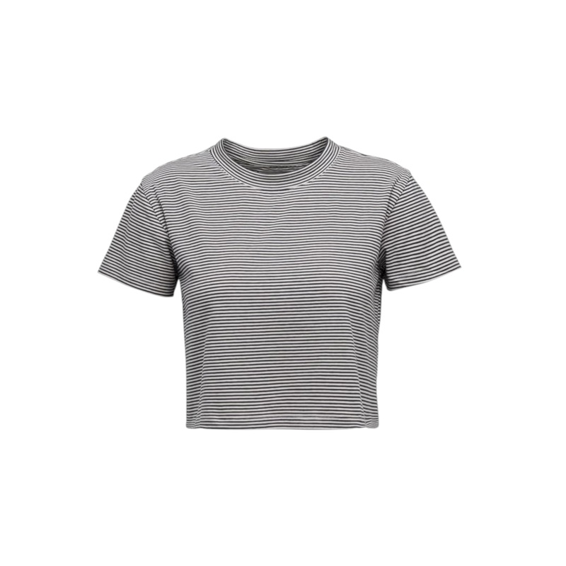 Black Diamond Women's BD Stripe Crop Short Sleeve Tee