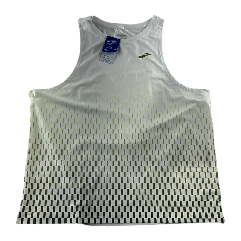 Brooks Men's Atmosphere Single 2.0 Shirt White XXL USED