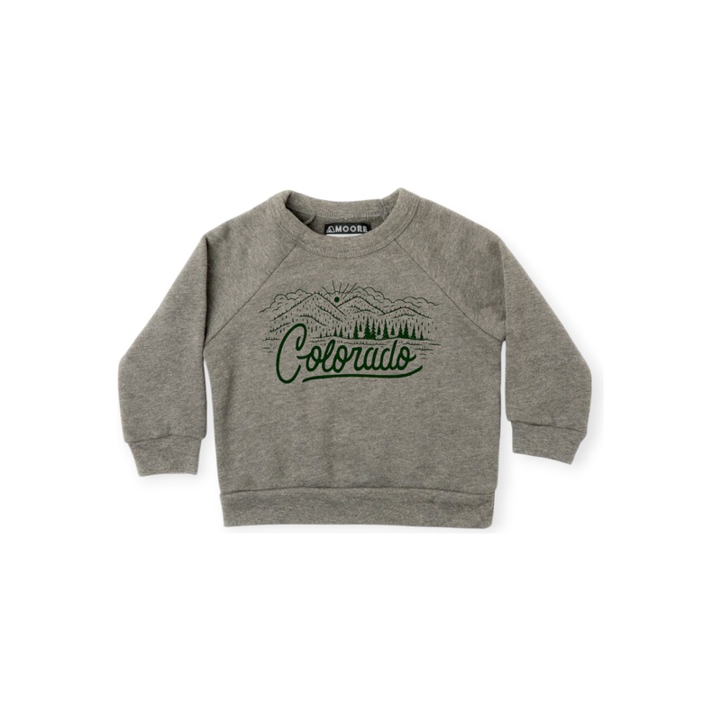 Moore Collection Kids' Colorado Crewneck Sweatshirt