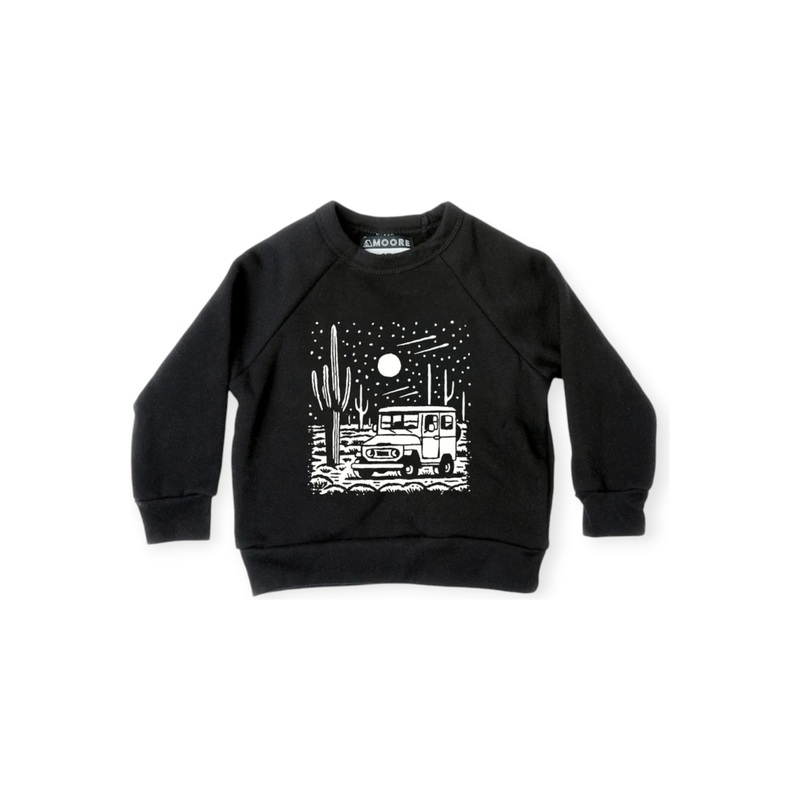 Moore Collection Kids' Desert Cruiser Crewneck Sweatshirt
