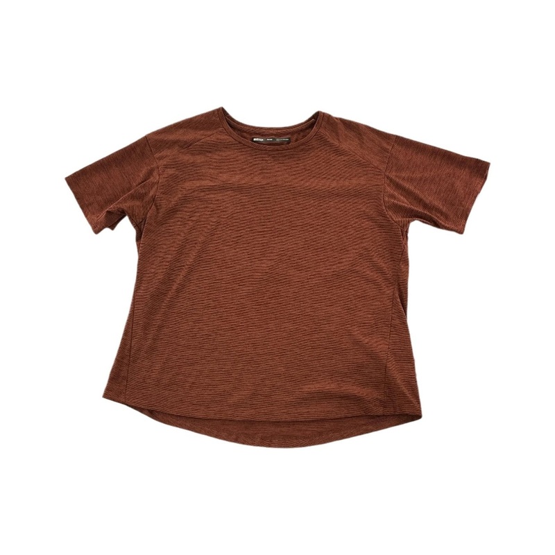 REI Women's Active Short Sleeve Shirt Rust XL USED