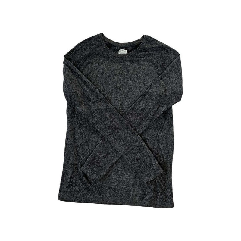 Athleta Women's Momentum Seamless Heater Top Grey XL USED