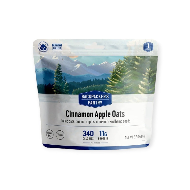Backpacker's Pantry Cinnamon Apple Oats Freeze-Dried Meal