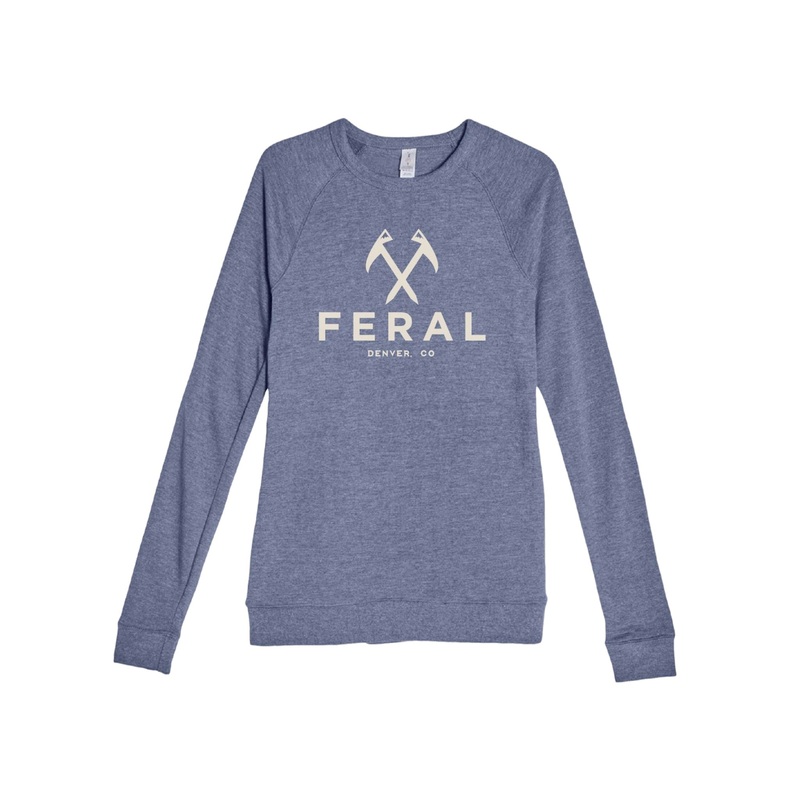 FERAL Denver Logo Crew Sweatshirt
