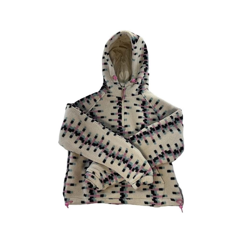 Outdoor Voices Women's PrimoFleece Pullover Ecru Blizzard XS USED
