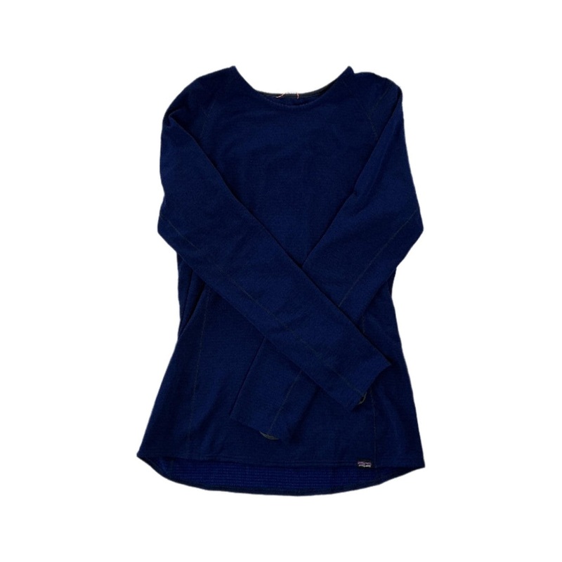 Patagonia Women's Thermal Weight Baselayer Top Blue M USED
