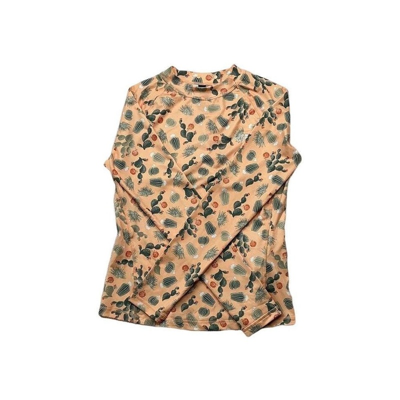 The North Face Women's Printed Class V Water Top Apricot Ice Cacti Medium USED