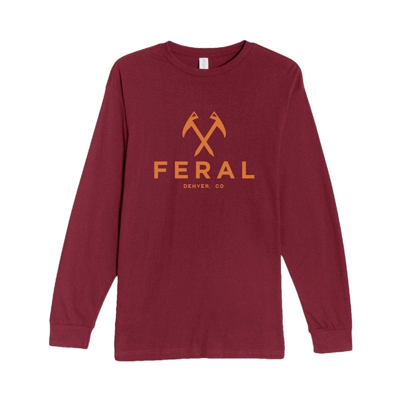 FERAL Denver Logo Long Sleeve Tee