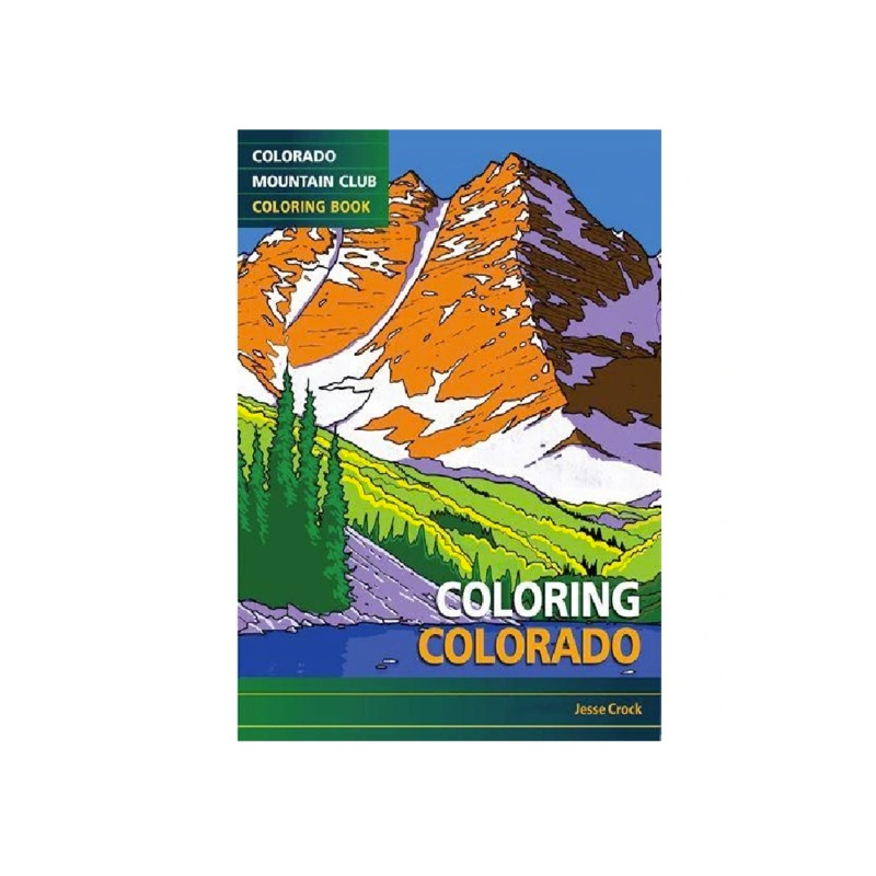 Coloring Colorado (Colorado Mountain Club Coloring Book)