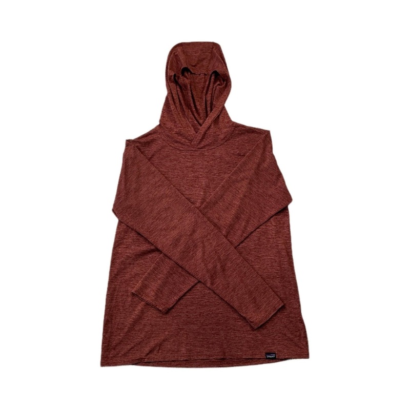 Patagonia Women's Capilene Cool Daily Hoody Red Medium USED