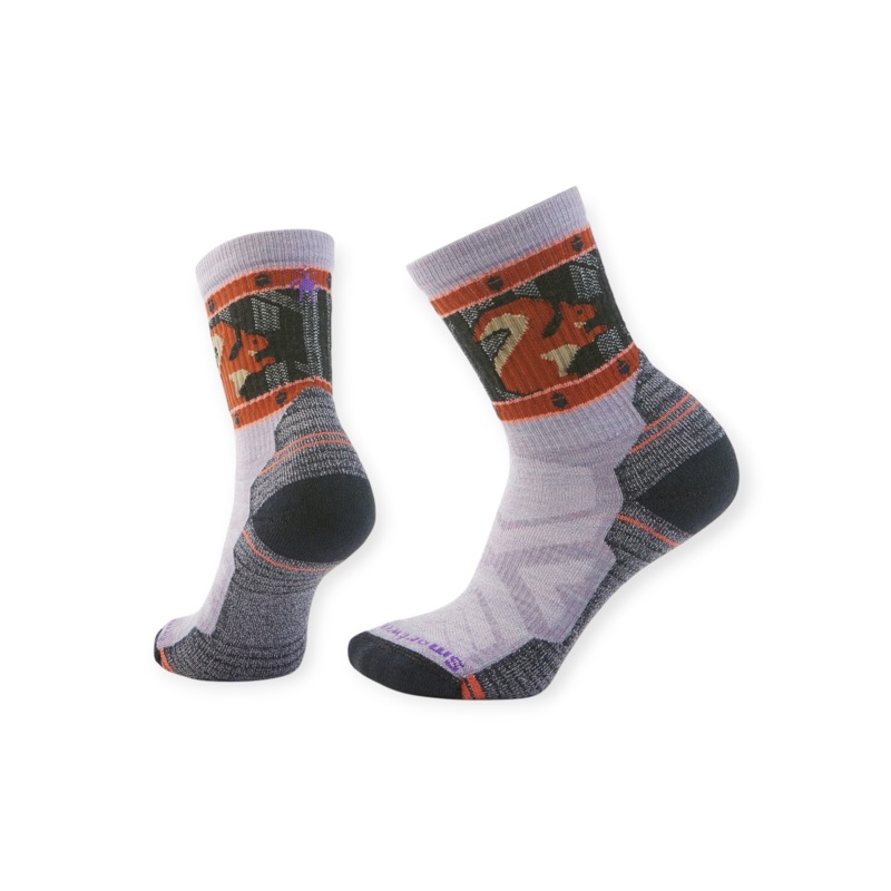 Smartwool Women's Hike Light Cushion Squirrely Print Crew Socks