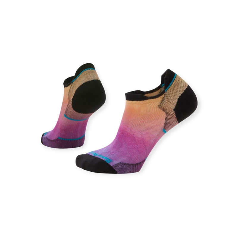 Smartwool Women's Run Zero Cushion Ombre Print Low Ankle Socks