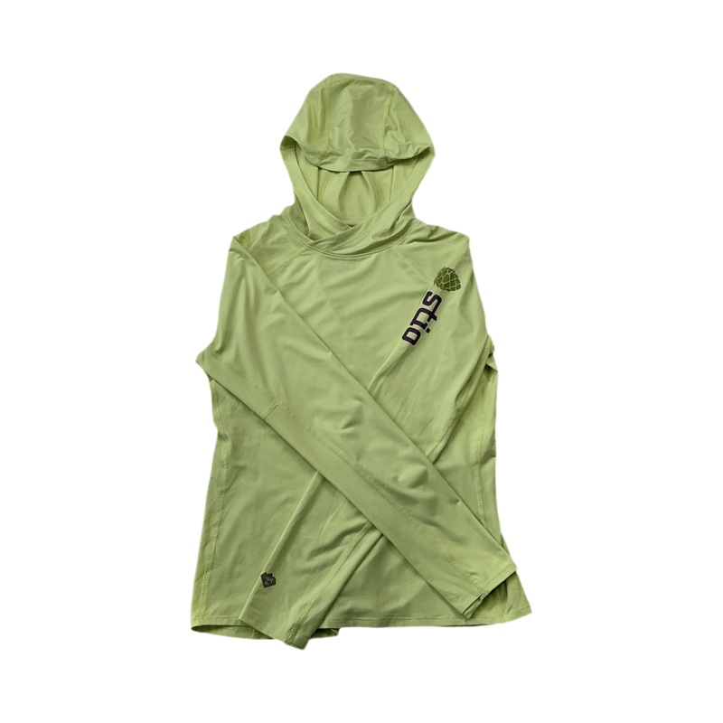 Stio Women's Hylas Hooded Pullover Green Small USED