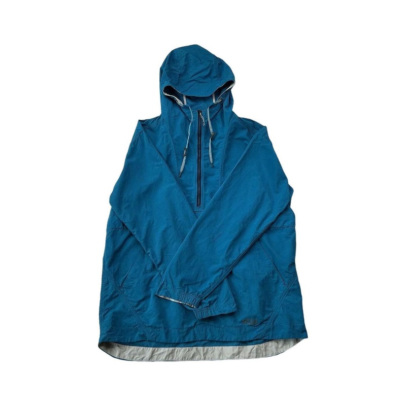 Stio Women's Quarter Zip Windbreaker Blue XL USED
