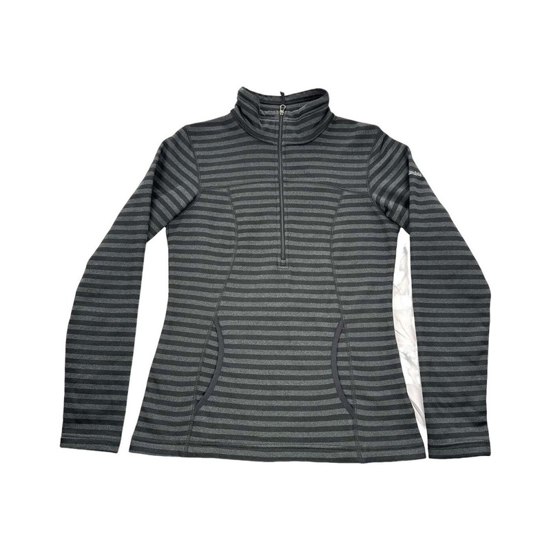 Columbia Women's Active Half Zip Fleece Grey XS USED