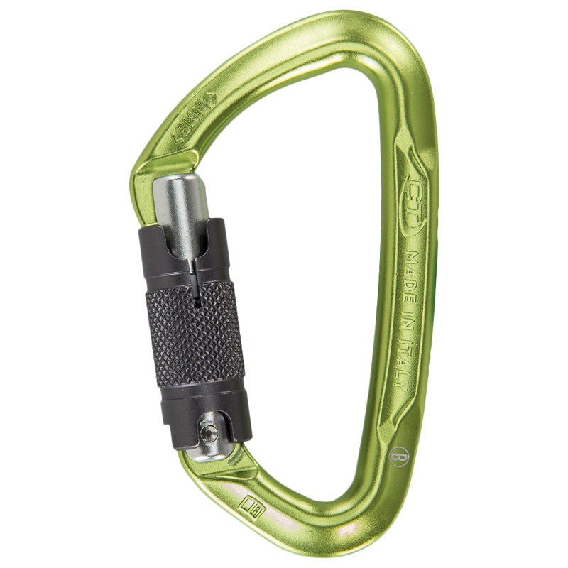 CT Lime WG Twist Lock Carabiner