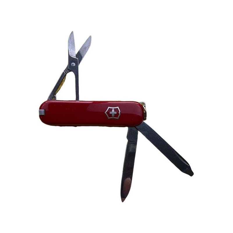 Victorinox Classic SD Swiss Army Knife Classic Red Used