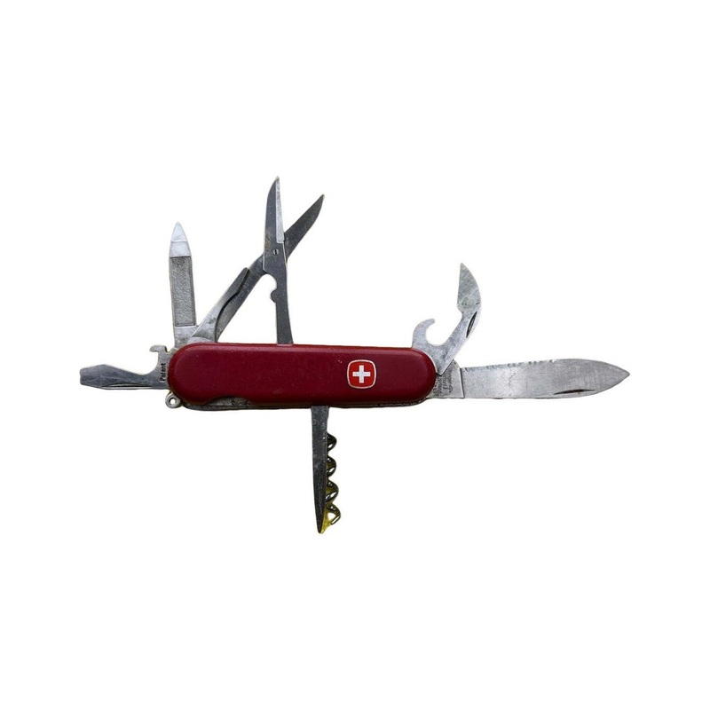 Victorinox Swiss Army Knife Class Red 7 Functions Used