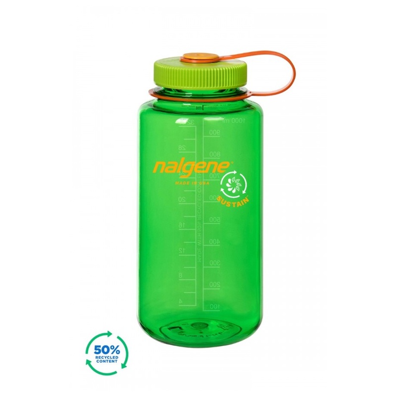 Nalgene Sustain 1L Wide Mouth Drink Bottle