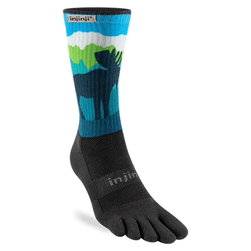 Injinji Trail Midweight Crew Socks - Alaska Collection